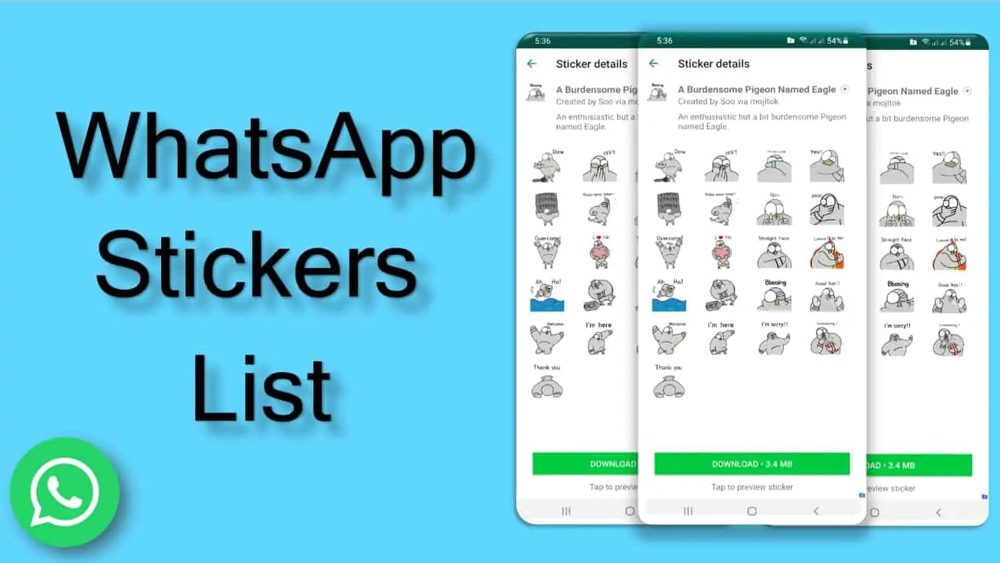 Best Whatsapp Stickers List