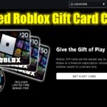 Unused Roblox Gift Card Codes