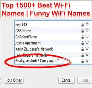 funny and clever wifi names