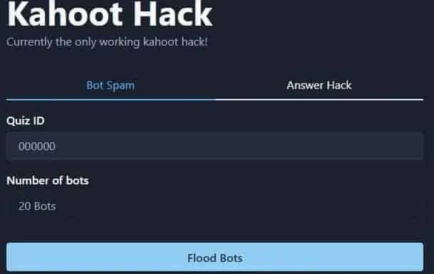 kahoot winner bot by gamesclown